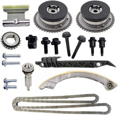 Engine Timing Chain Kit Head Gasket Bolts Set Water Pump For Buick Chevrolet GMC Ecotec 2.2L 2.4L 2010-2016